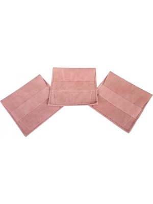 Özer Kutu Kadife (Kemerli)Süet Kese Pudra 25 Adet 8x8 Boy Takı, Altın Kesesi