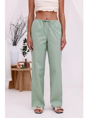 La Pante Beli Lastikli Pantolon