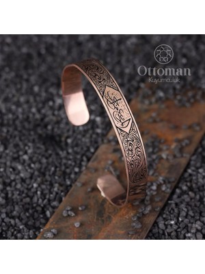 Design Ottoman Kuyumculuk Kördüğüm Model Gümüş Erkek Bileklik