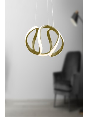 Modern Eskitme Sarkıt LED Avize, Gün Işığı Işıklı, Şık ve Zarif Tasarım