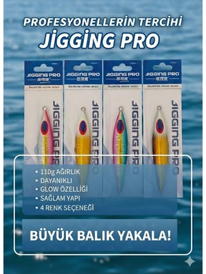 FB Cup 110 gr Slow Jig Yemi 4'lü Avantaj Seti