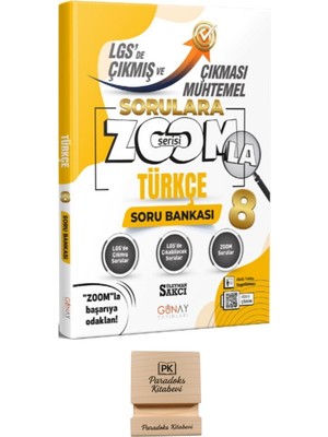Günay Yayınları Günay Lgs 8. Sınıf Çıkmış ve Çıkması Muhtemel Sorular Türkçe + Telefon Standı