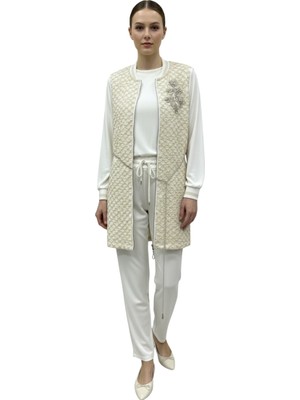 PUREVA Meva Plus Büyük Beden 3’lü Takım Kadın | Şık Rahat Kombin