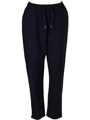 Double 26YD52000013 Lacivert Kadın Pantolon X-212B