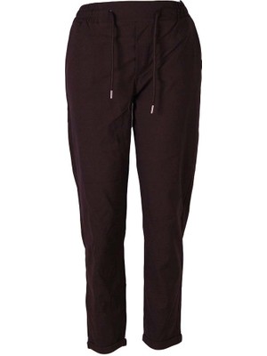 Double 26YD52000017 Kahverengi Kadın Pantolon X-221