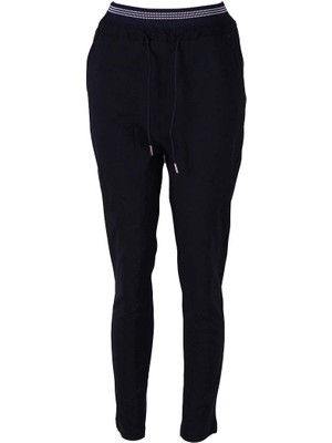 Double 26YD52000014 Koyu Lacivert Kadın Pantolon X-182