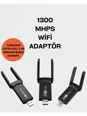 Realtek Chipsetli 5g Destekli Yüksek Hızlı Ağ Adaptörü Grandordesing (4970)