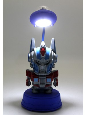 Transformers Masa Üstü Lamba USB Şarjlı Optimus Prime Model Modern Asır (4208)