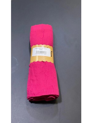 Bambu Kraş Şal Fuşya-Jawel