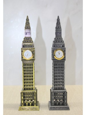 Metal Saat Kulesi Modern Asır (4208)