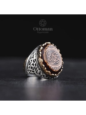 Design Ottoman Kuyumculuk Özel Tasarım Gümüş Erkek Yüzük