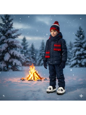 Kitti 1-5 Yaş Çocuklar Için Desenli Figürlü Pelüş Ayakkabı – Rahat & Dayanıklı