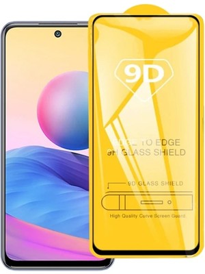 Byos Xiaomi Redmi Note 10  9d Full Glue Full Kaplama Tempered Cam Ekran KORUYUCU-(5775) - BY0026-5PISI7