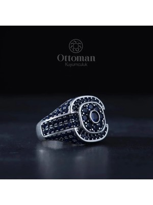 Design Ottoman Kuyumculuk Özel Tasarım Pırlanta Model Erkek Yüzük