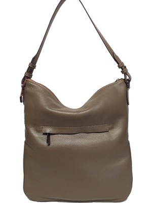 Atelier Terra Marea Ebruli Vizon | Hakiki Deri Kadın Tote Omuz Çantası