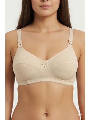 Ebru Pamuklu Yumuşak Süngerli Sütyen