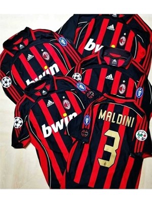 Candy Cup A.c Milan 2006/07 Paolo Maldini Özel Nostalji Forması
