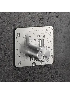 AlanSansli Marelli Fıxo Inox Yapışkanlı Paslanmaz Askı