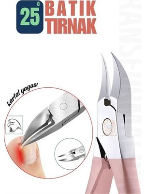 OEM Hsnet Tırnak Batık Makası Pedikür Makası Tungsten Çelik Profesyonel - ME0028-5URCL1