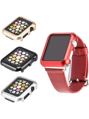 Bi Seyyar Ally Apple Iwatch 2-3 38MM Lazer Kaplama Pc KILIF-(5775) - BI001V-4YCYJ4