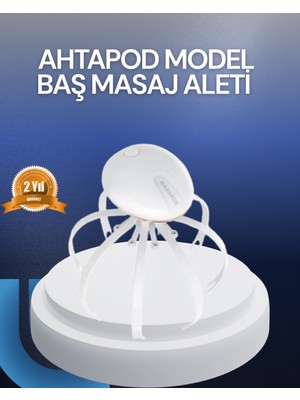 3 Kademeli Elektrikli Kafa Masaj Aleti Stres Giderici Ev Tipi Masaj - KR0025-5MY2O1