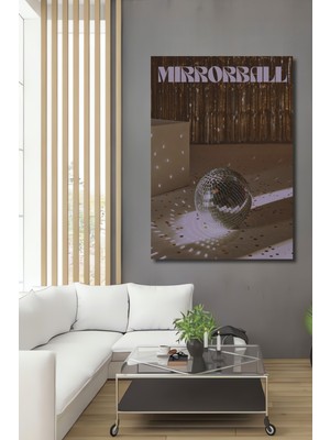 Teona Ahşap Dekoratif Ahşap Dikdörtgen Tablo Ayna Küresi