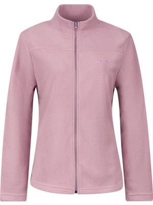 2AS Lea Kadın Tam Fermuarlı Polar Sweatshirt Lila