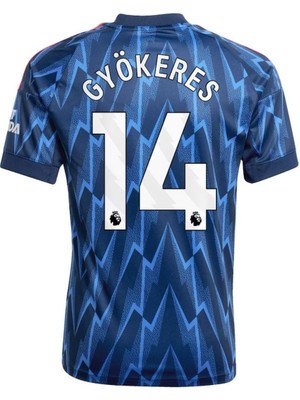 Candy Cup Arsenal 2025-26 Yeni Sezon Victor Gyökeres Deplasman Forması (Newblue)