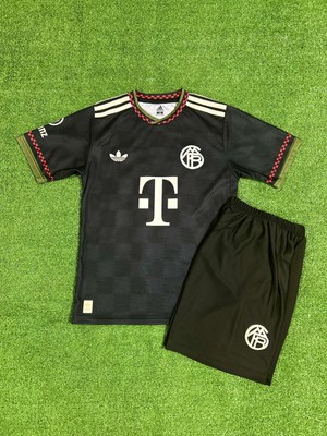 Candy Cup B.a.y.e.r.n/m.ü.n.i.h 2025/26 Yeni Sezon Joshua Kimmich Alternatif Çocuk Forması (Black)