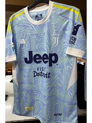 Candy Cup Juventus 2025-26 Yeni Sezon Isimsiz Deplasman Forması (Mavi)