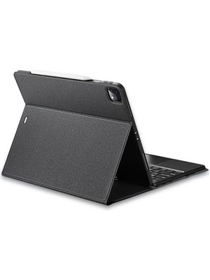 Sbusshop Dux Ducis iPad Pro 12.9 (2020/2021/2022) Tk Series Kablosuz Bluetooth Klavye Touchpa - SB001M-49TDG