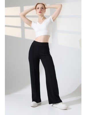 Lubiti Modal Bol Paça Çimalı Yumuşak Dokulu Eşofman/pantolon