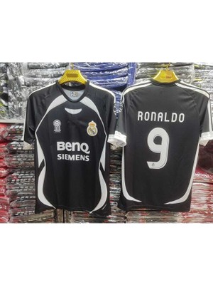 Candy Cup R.madridd 2006/07 Sezon Ronaldo Nazario Deplasman Forması (Black)