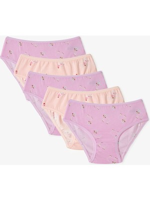 Penti Pembe Kız Çocuk Pinksheep Pamuklu 5'li Slip Külot