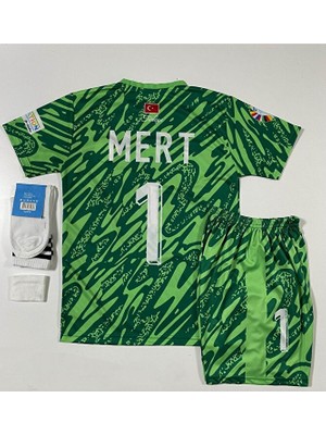 Candy Cup Türkiye Euro 2024 Mert Günok Çocuk Kaleci Forması 4'lü Set