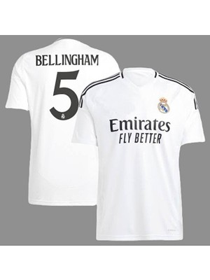 Candy Cup Jude Bellingham 2024-25 Yeni Sezonu Real Madrid Yetişkin Iç Saha Forması