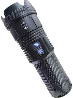 Soi Home Gold Polıce GP-291 Güçlü El Feneri 20,000 Lümen