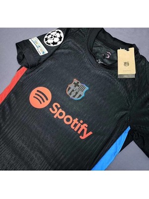 Candy Cup F.c B.a.r.c.e.l.o.n.a 2024/25 Yeni Sezon Isimsiz Deplasman Forması (Black)