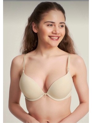 Le Jardin Kadın 2 Beden Büyük Gösteren Sihirli Sütyen ( Double Push Up)