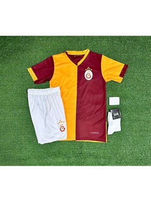 Candy Cup 'gâlatâsarây 2025-26 5 Yıldız Isimsiz Parçalı Çocuk Forması 4'lü Set