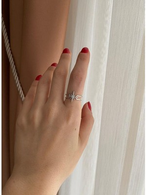 Nunu Takı Kuzey Yıldızı Silver Yüzük