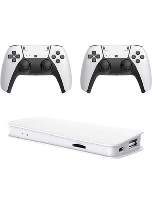2.4 Ghz Oyun Konsolu Çift Konsol 4K Ultra Hd Game Stick Modern Asır. (9380)