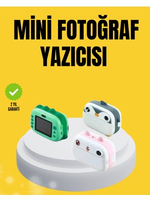 Baskı Kamera – Çift Lensli, Anında Baskı ve 10X Zoom Özellikli Dijital Fotoğraf Makinesi