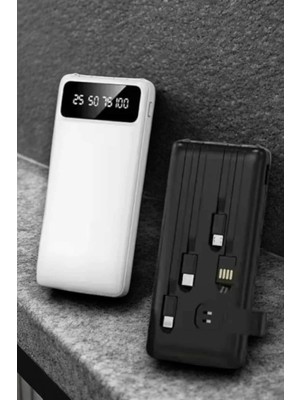 SHC4200 20.000 Mah LCD Ekran USB Lightning Type-C Uyumlu Ios ve Android