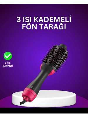 SHC4200 Negatif Iyon Teknolojili Saç Kurutma ve Şekillendirme Fırçası