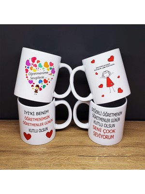 Öğretmenler Gününe Özel Baskılı Kupa Bardak Dinç Store