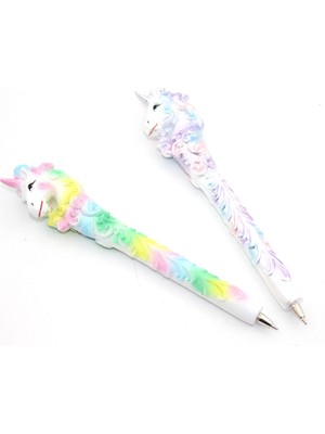 Unicorn Polyester Tükenmez Kalem Dinç Store