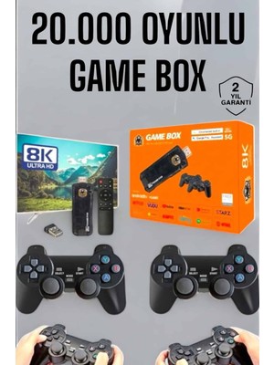 8k Premium 20.000 Oyunlu Gamebox Tv Uyumlu Dinç Store
