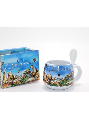 Kaşıklı Yöresel Kahve Fincanı Tekli Model 2 Dinç Store