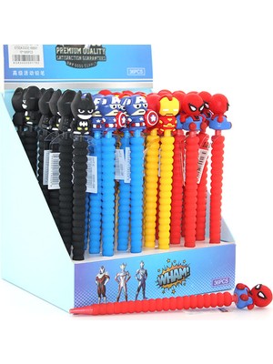 07 Uçlu Karışık Kahraman Figürlü Kalem Dinç Store